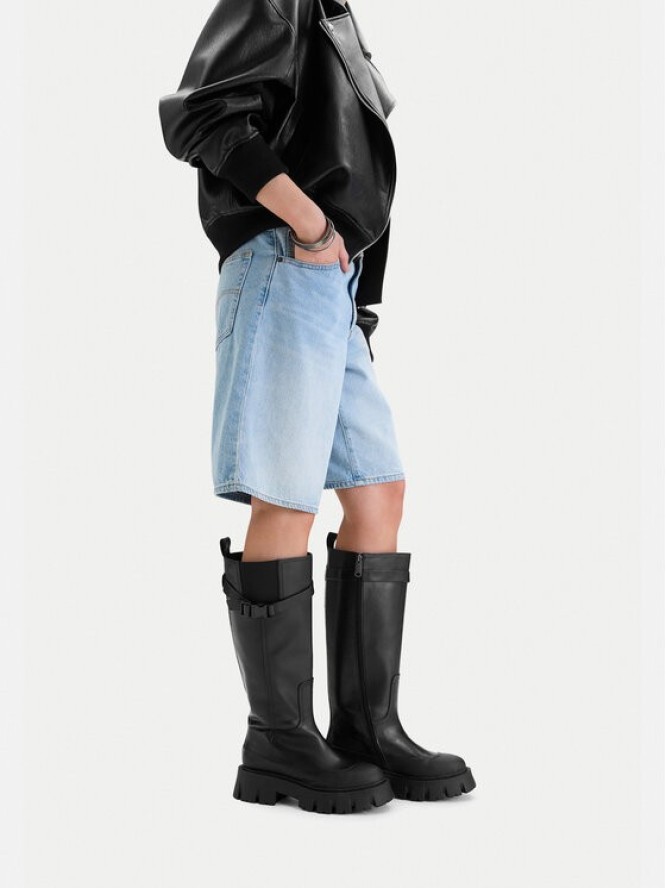 G-Star Raw Kozaki EO-GLCIEN-7001 Czarny