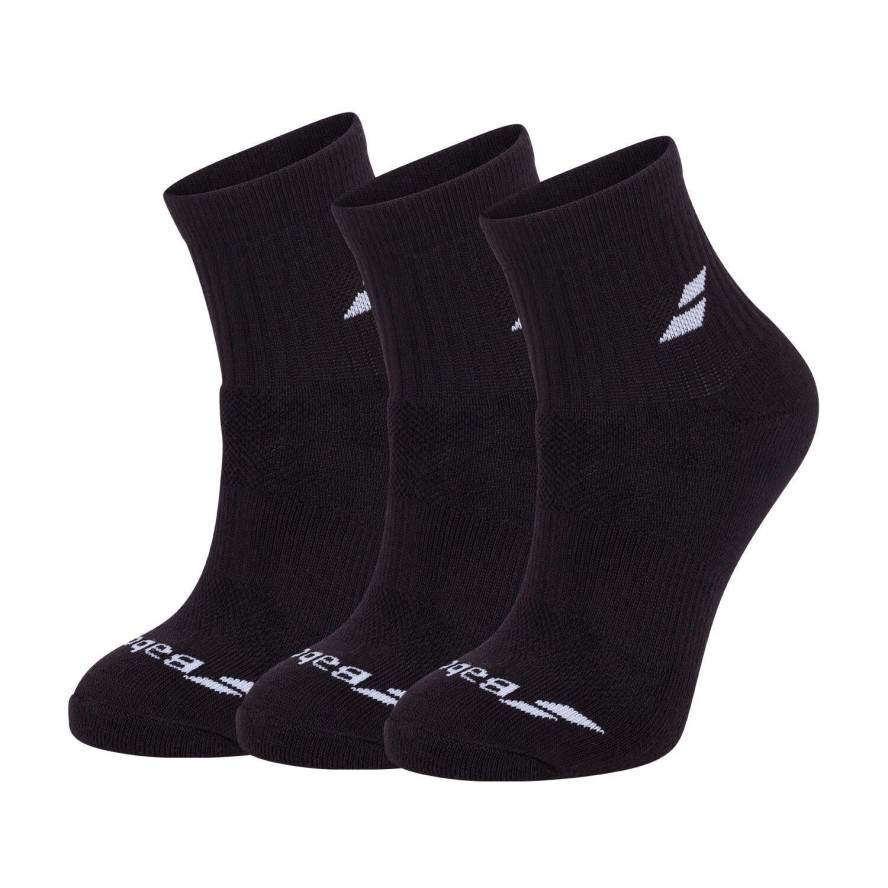 Pack 3 Pairs Of Babolat Quarter Socks