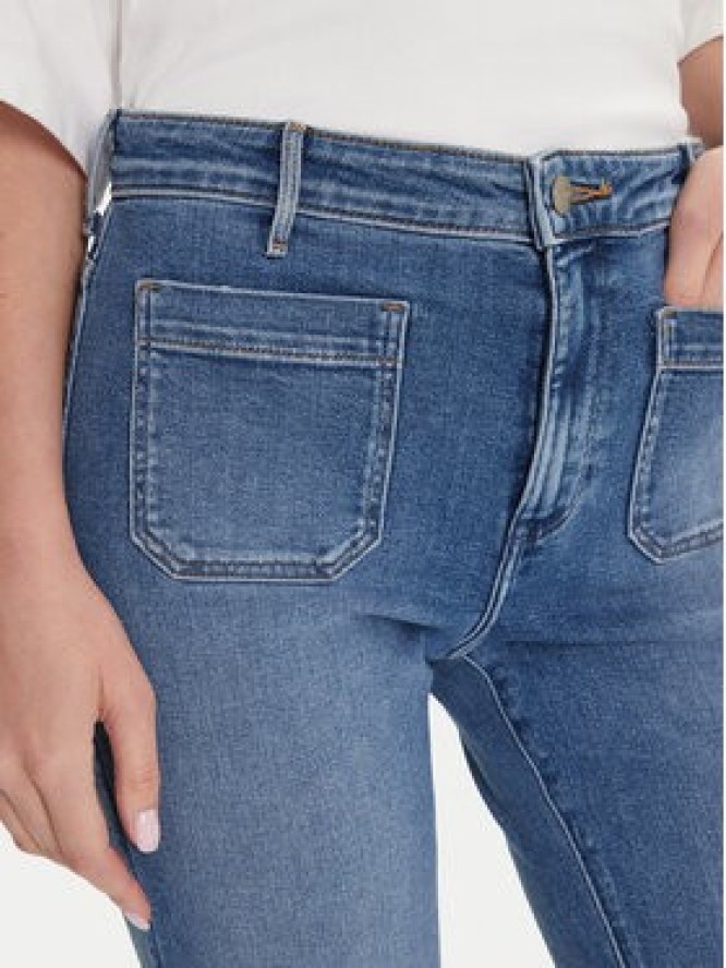 Wrangler Jeansy 112332419 Niebieski Flare Fit