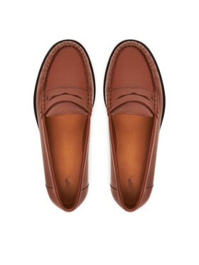 Polo Ralph Lauren Mokasyny Calfskin Penny Loafer 818961942001 Brązowy
