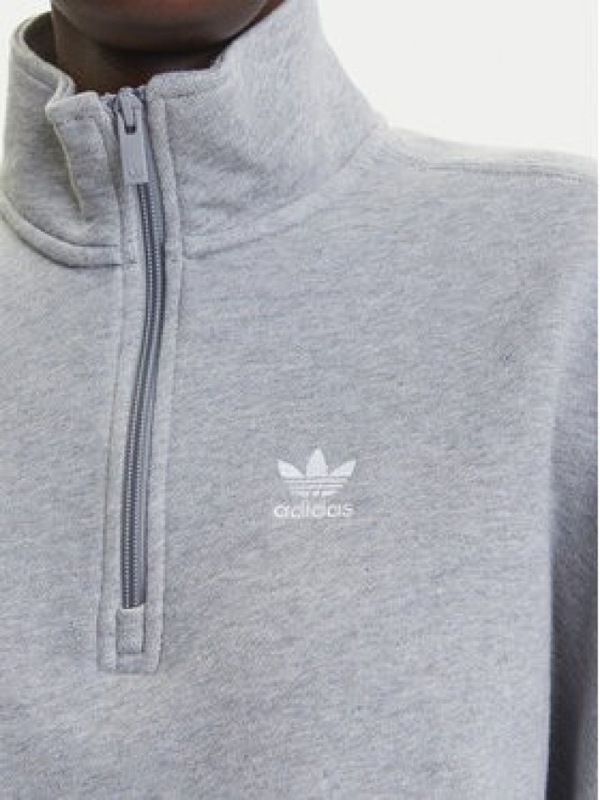 adidas Bluza Essentials French Terry IY9681 Szary Oversize