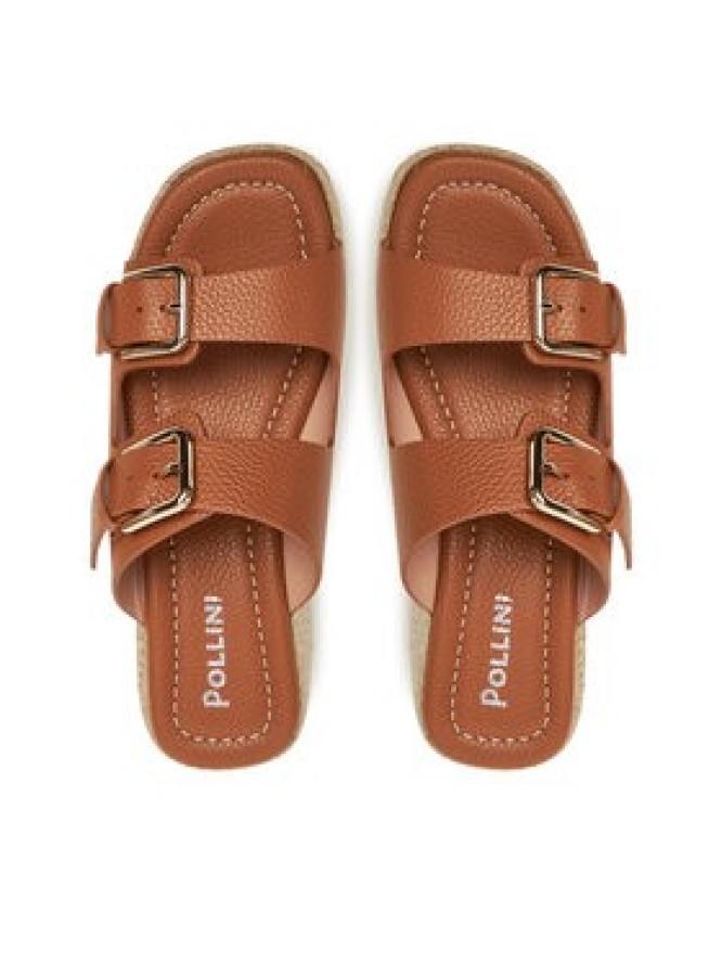 Pollini Espadryle SA28268I0MTD0230 Brązowy
