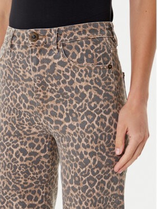 Guess Jeansy W5YA1A WHFP2 Brązowy Wide Leg