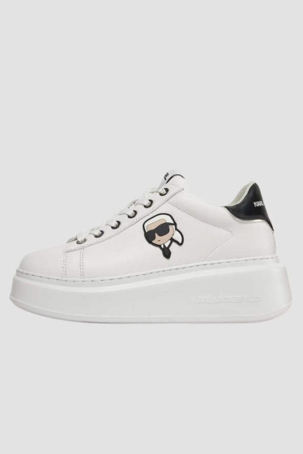 KARL LAGERFELD Białe sneakersy damskie ANAKAPRI Karl NFT, Rozmiar 40