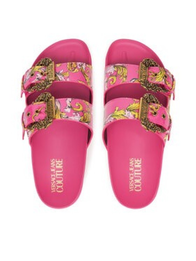 Versace Jeans Couture Klapki 78VA3SM1 Różowy