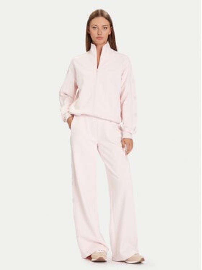 Guess Spodnie dresowe V5BB12 KCX22 Różowy Wide Leg
