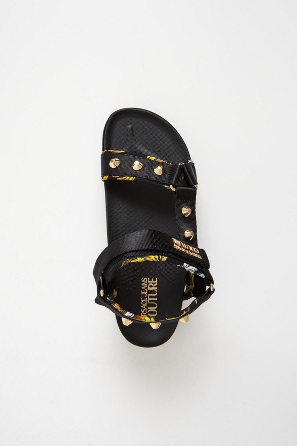 Sandały damskie na platformie VERSACE JEANS COUTURE