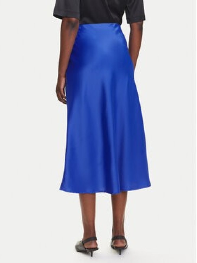 YAS Spódnica trapezowa Pella 26030737 Niebieski Regular Fit