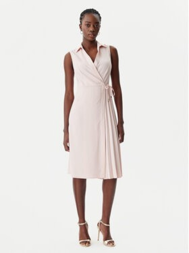 Rinascimento Sukienka koktajlowa CFC0122479003 Różowy Regular Fit