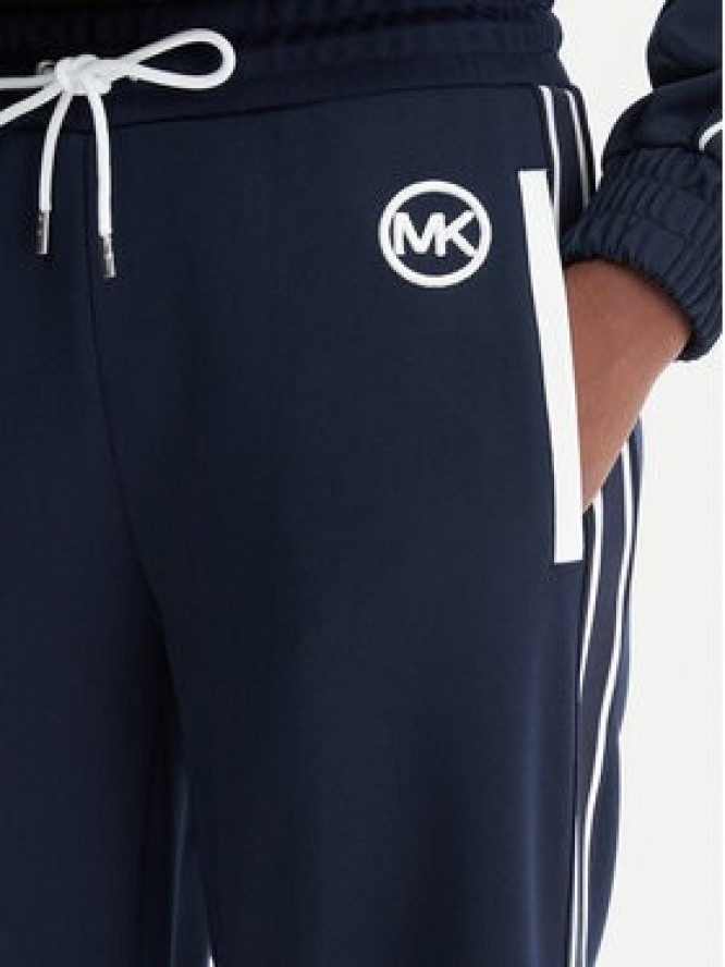 MICHAEL Michael Kors Spodnie dresowe MR630Y0K8N Granatowy Regular Fit