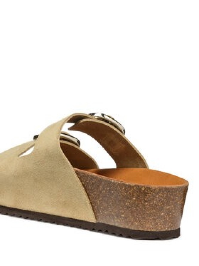 Geox Klapki D Brionia H D551DA 00022 C6738 Beżowy