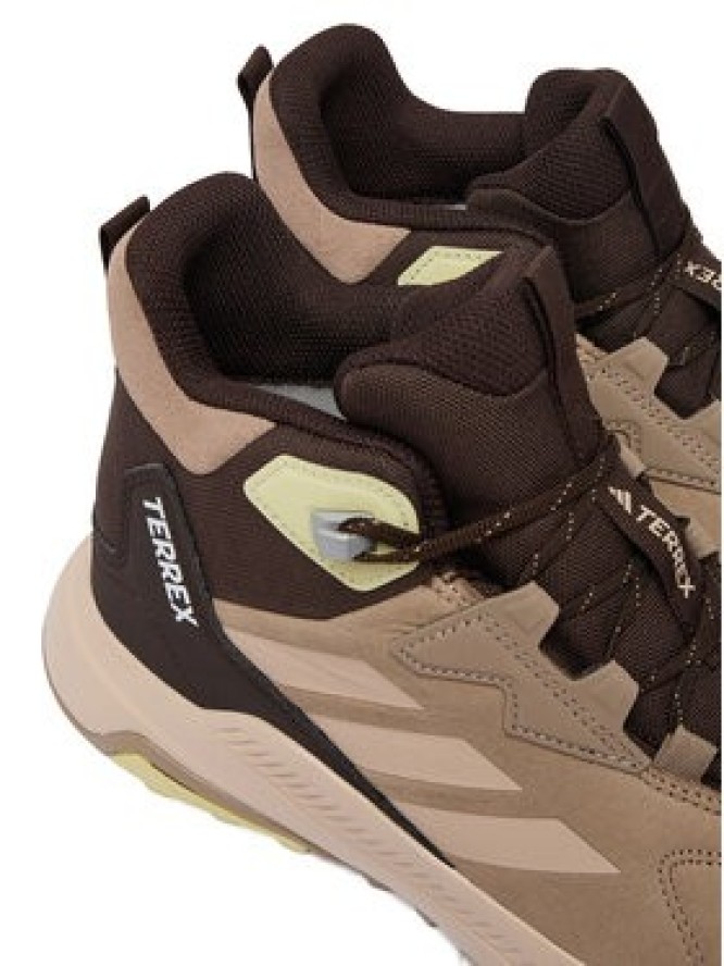 adidas Trekkingi Terrex Anylander Leather Mid Climaproof Hiking Shoes KJ6790 Brązowy