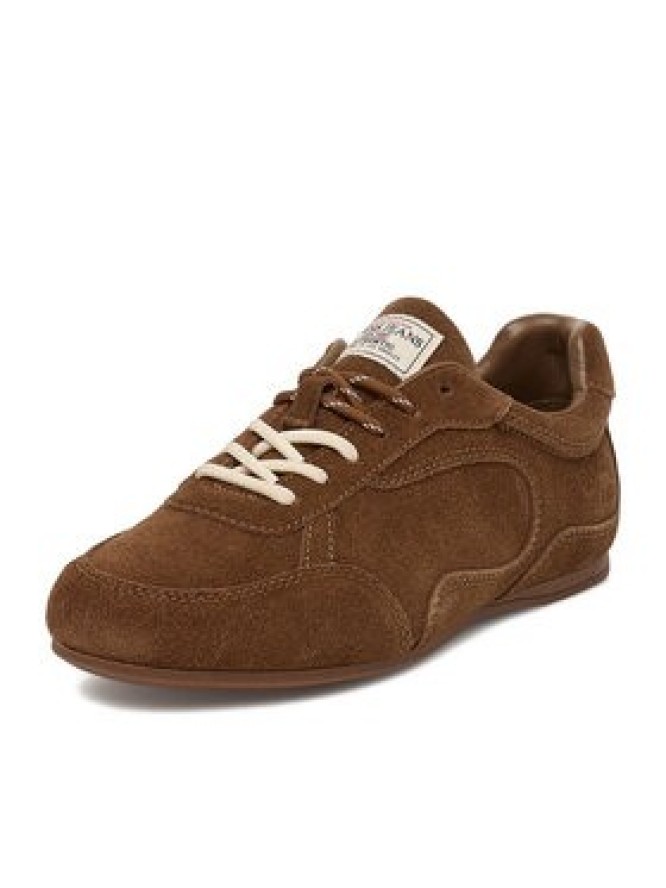 Guess Jeans Sneakersy EO-GSJ118 Brązowy