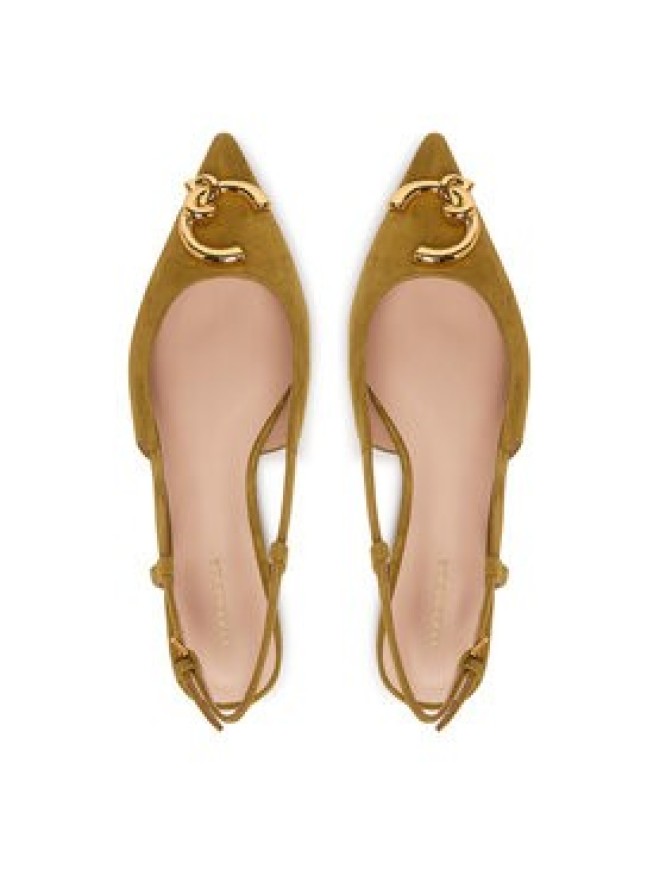 Coccinelle Baleriny C-ME E4 SB2 21 02 01 Zielony