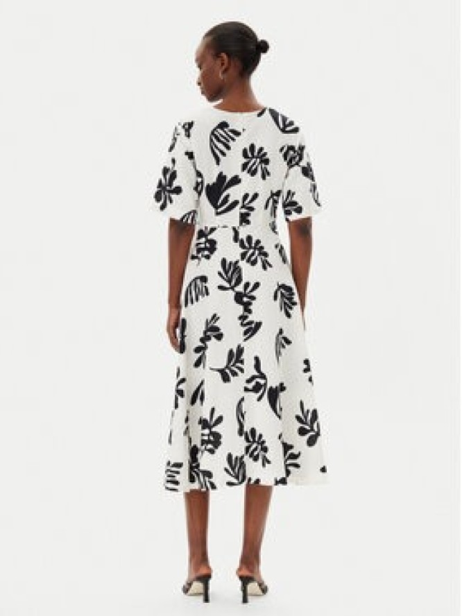 Marella Sukienka letnia Molise 2513221112200 Biały Regular Fit