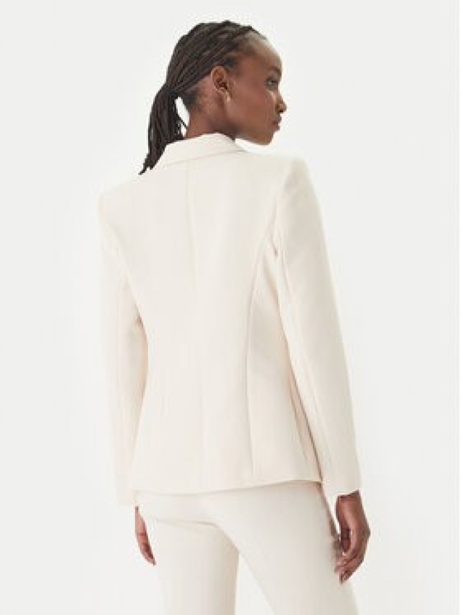 Rinascimento Marynarka CFC0128646003 Beżowy Slim Fit