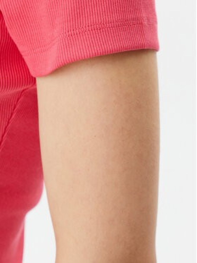 Tommy Jeans T-Shirt Essential DW0DW17385 Różowy Slim Fit