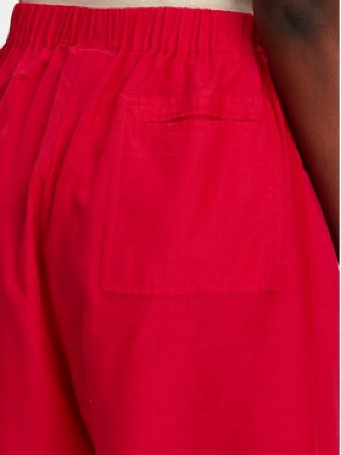 PINKO Szorty materiałowe Lewis 105243 A2M7 Czerwony Regular Fit