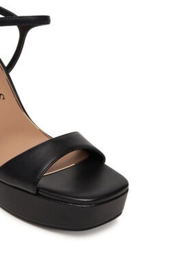 Guess Sandały FLPHEN LEA03 Czarny