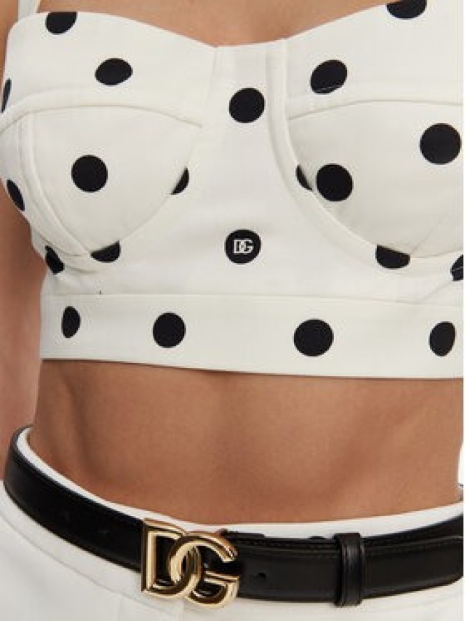 Dolce&Gabbana Top F7AA7T FSFNM Biały Regular Fit
