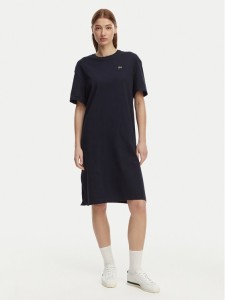 Lacoste Sukienka codzienna EF2883 Granatowy Oversize
