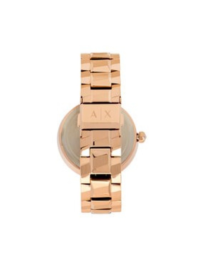 Armani Exchange Zegarek Audelle AX4408 Różowe złoto