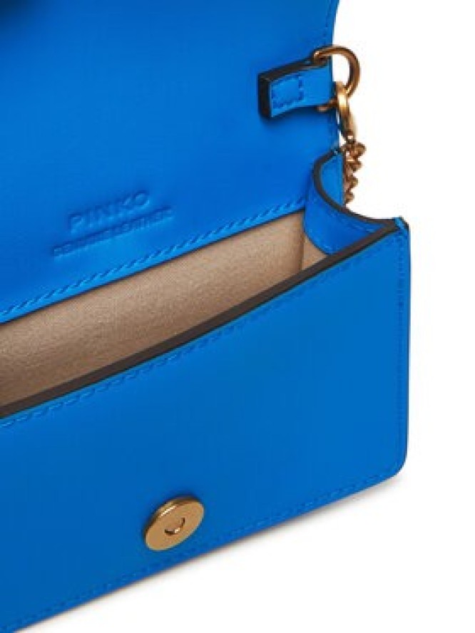 PINKO Torebka Love One Micro C . AI 24-25 PCPL 100064 A0F1 Niebieski