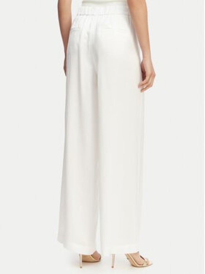 Marella Spodnie materiałowe Idoneo 2613131082 Biały Wide Leg