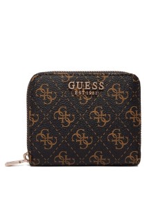 Guess Portfel Laurel II Slg SWQL74 59137 Brązowy