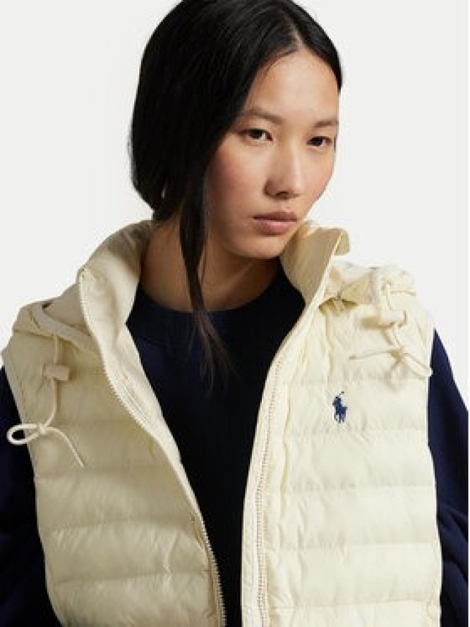 Polo Ralph Lauren Bezrękawnik 211958935002 Kremowy Regular Fit