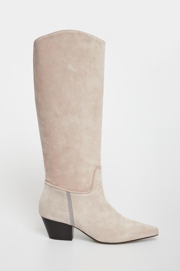 Kowbojki damskie skórzane PESERICO