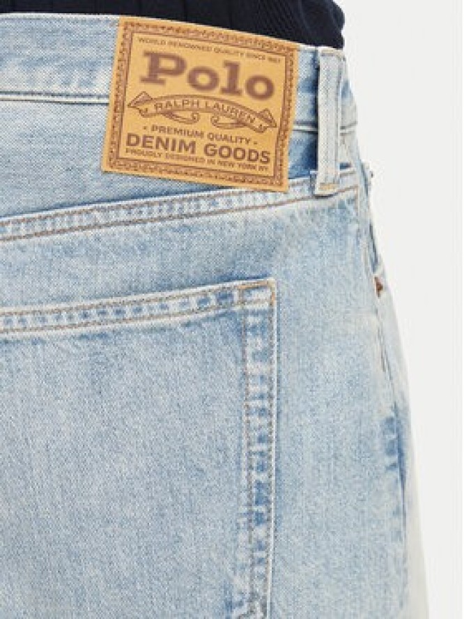 Polo Ralph Lauren Szorty jeansowe 211A12959001 Niebieski jasny Straight Fit