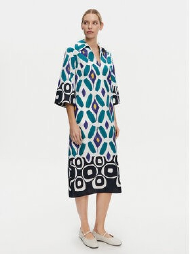 Luisa Spagnoli Sukienka codzienna Prudenza 542073 Kolorowy Loose Fit