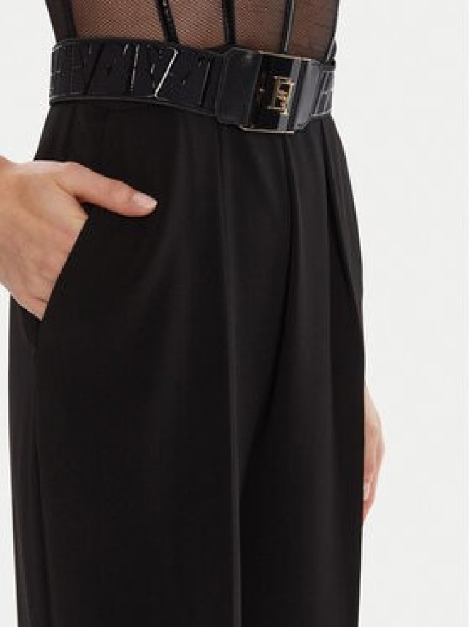 Elisabetta Franchi Kombinezon TU-057-56E2 Czarny Regular Fit