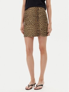 Vero Moda Spódnica mini Nelly 10329966 Brązowy Slim Fit