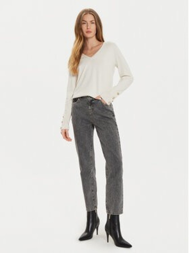 Morgan Sweter 242-MGOLD Écru Regular Fit