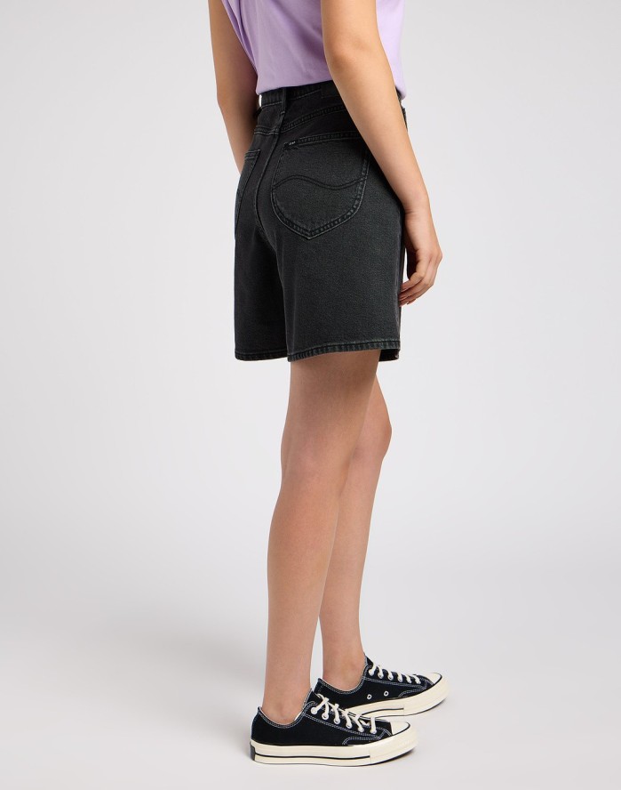 DAMSKIE SZORTY JEANSOWE LEE STELLA SHORT EDGE OF BLACK 112351261