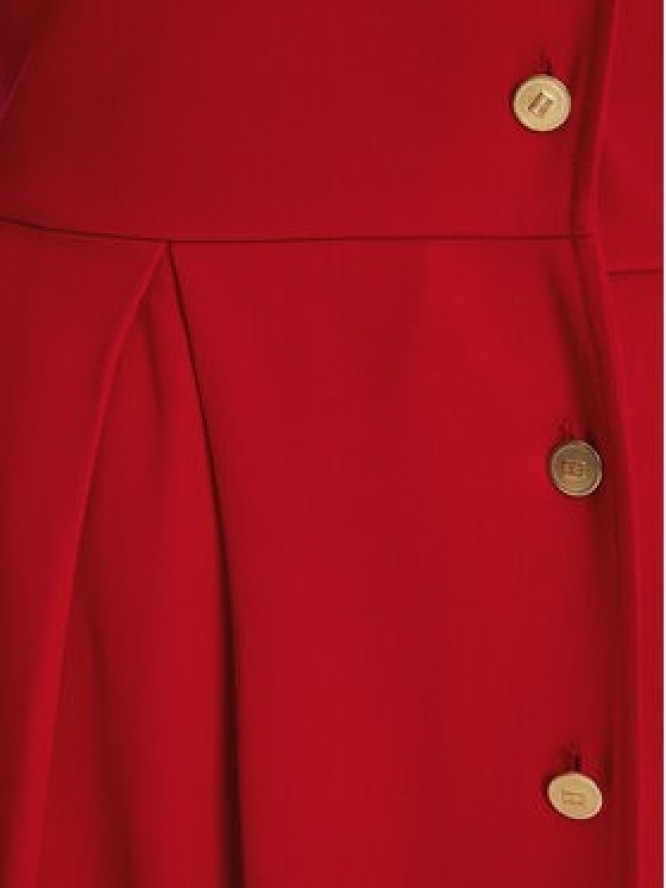 Tommy Hilfiger Sukienka koszulowa WW0WW45819 Czerwony Regular Fit