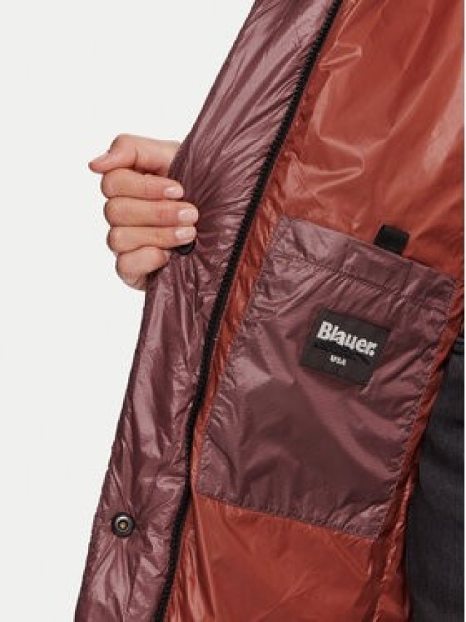 Blauer Kurtka zimowa 25WBLDK02073 Bordowy Regular Fit