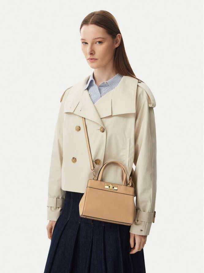 Tommy Hilfiger Torebka Th Modern Mini Satchel AW0AW18726 Beżowy