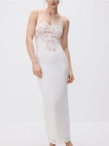 Sukienka z koronką - biały