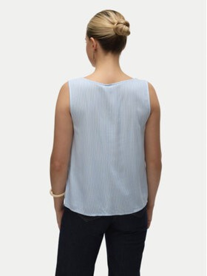 Vero Moda Top Bumpy 10325830 Błękitny Standard Fit
