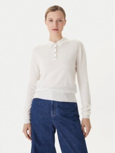 KAOS Sweter RI1KT019 Écru Regular Fit