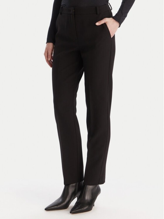 Marella Spodnie materiałowe Eresia 2525136062 Czarny Regular Fit