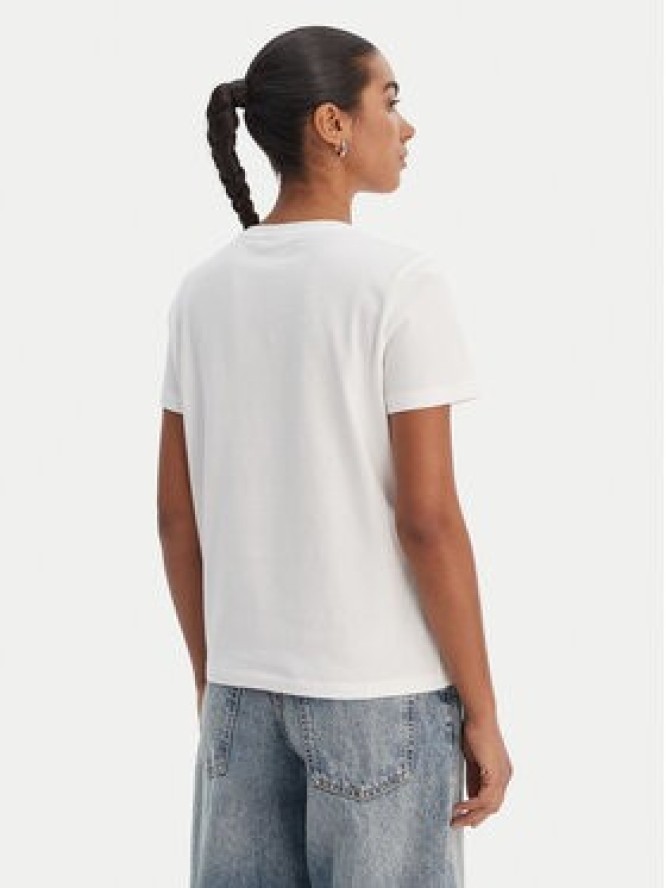 Desigual T-Shirt 26SWTK51 Biały Regular Fit