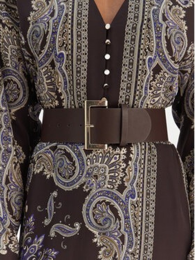 Liu Jo Sukienka codzienna MF5394 TS117 Brązowy Regular Fit