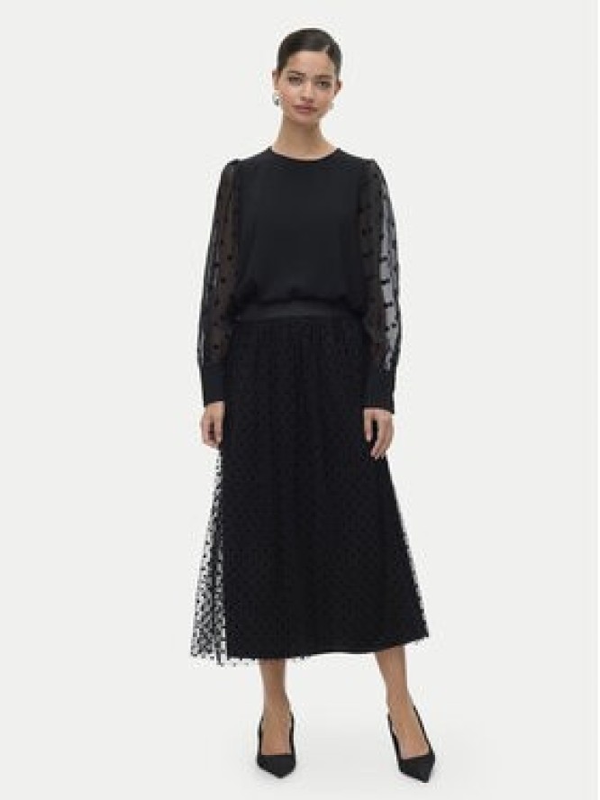 Vero Moda Bluzka Alva 10337474 Czarny Regular Fit