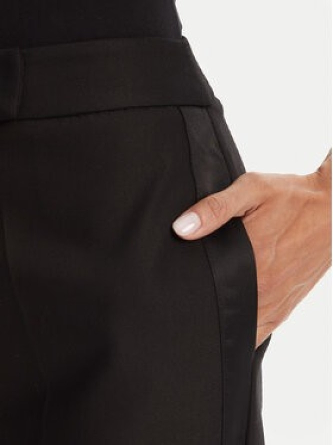 Morgan Spodnie materiałowe 242-PFIBY.F Czarny Regular Fit