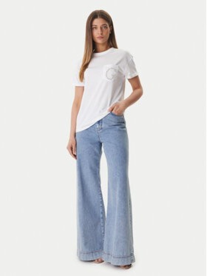 Guess T-Shirt W6GI17 K3037 Biały Regular Fit