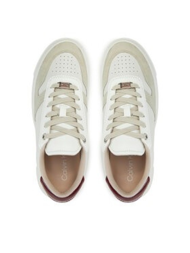 Calvin Klein Sneakersy Cupsole Lace Up HW0HW02470 Biały